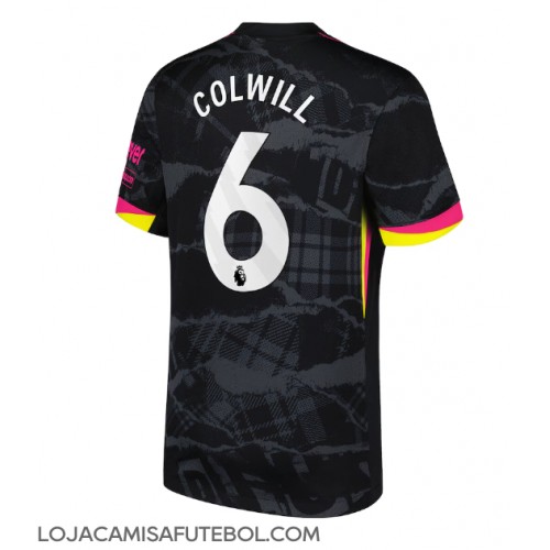 Camisa de Futebol Chelsea Levi Colwill #6 Equipamento Alternativo 2024-25 Manga Curta